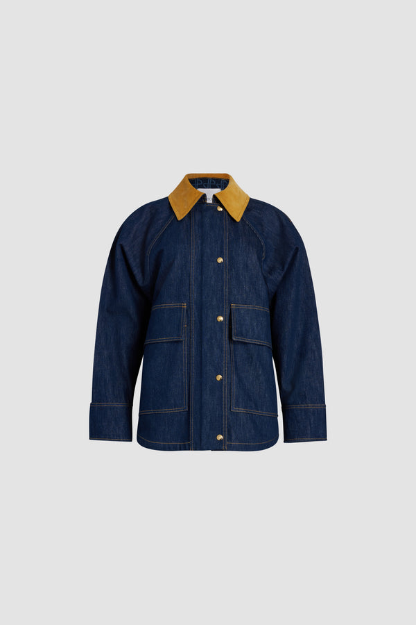 Patou - Relaxed parka in organic denim